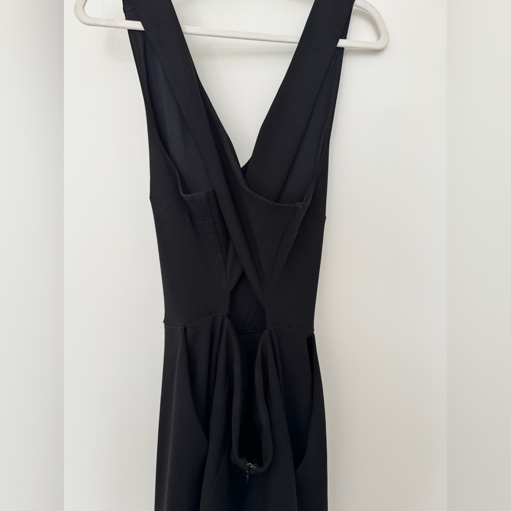 Express black wide leg jumpsuit size L - Picture 3 of 5
